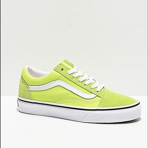 Yellow/Green Old Skool Vans